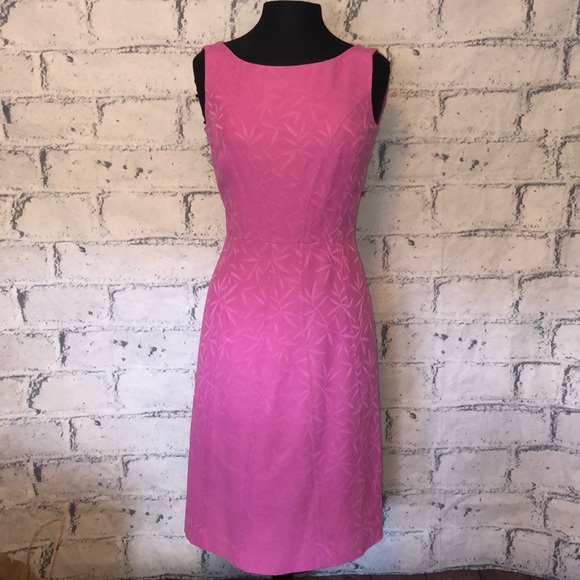 Nwt Ann Taylor Pink Sheath Dress 